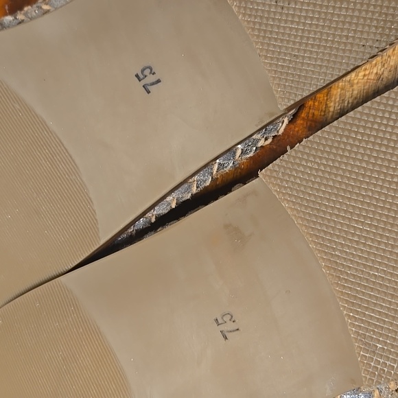 Seychelles Women's Silver and Tan Woven Mules - Size 7.5M - Never Worn! - Picture 9 of 12